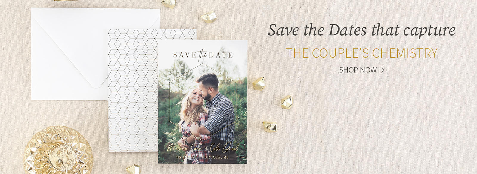 save the date banner